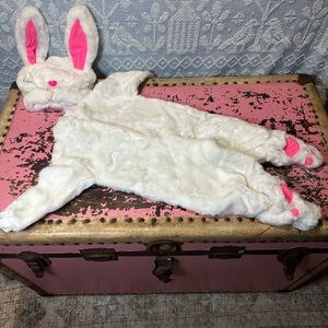 EASTER infant white rabbit costume Sz 12 months - NEW